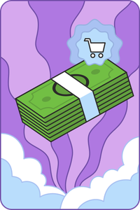 Achat d'argent bonus dans la boutique