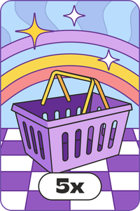 Effectuez 5 achats dans la boutique